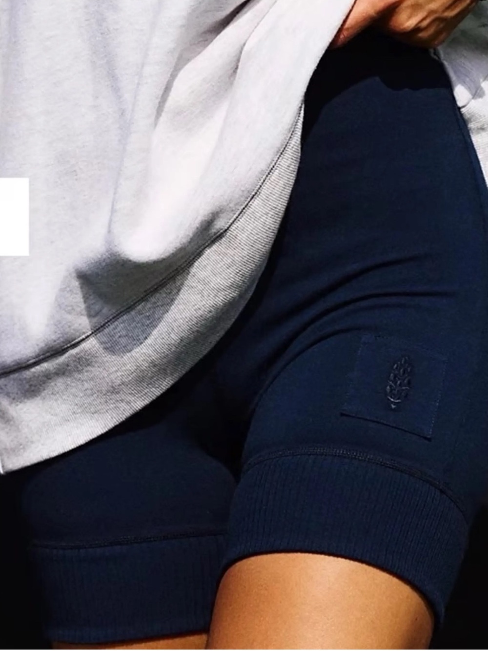 FP Movement by Free People Navy Bike Shorts